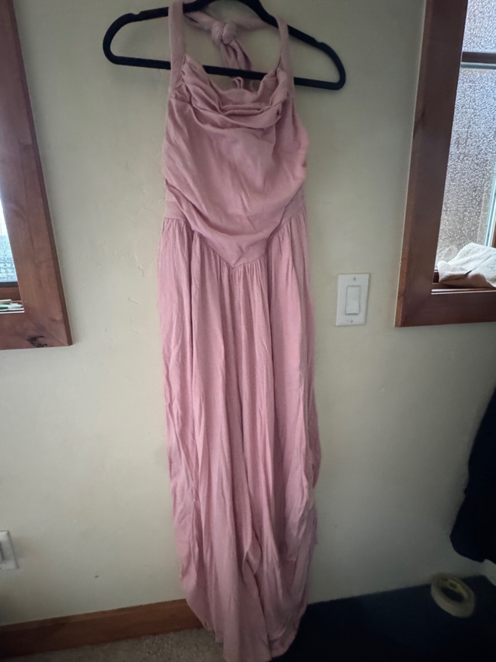 Urban Outfitters Blush Pink Halter Romper